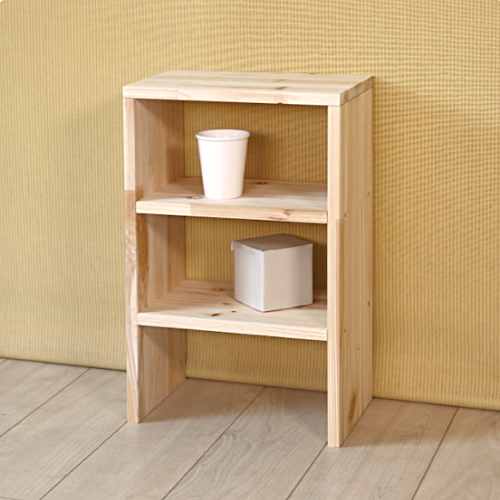 원목 양발이 3단 선반 310