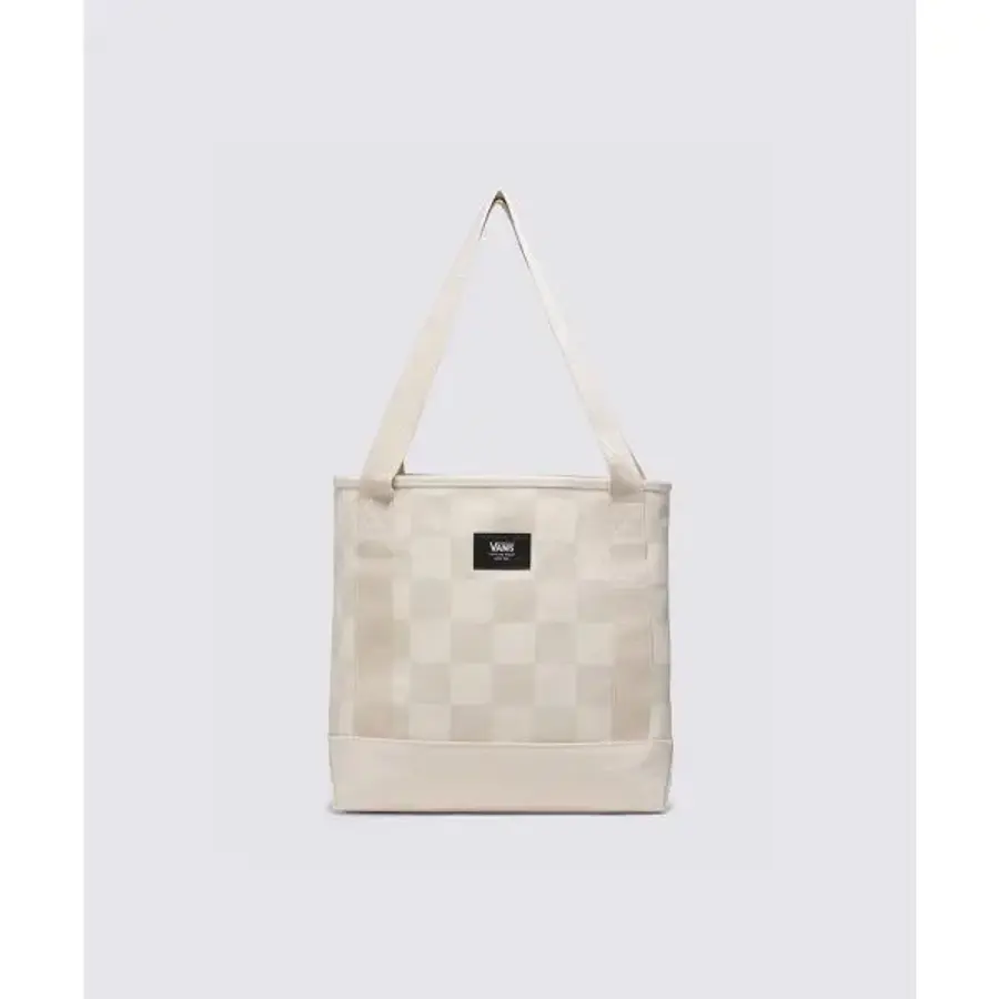 반스 퍽스 미디 토트백 오트밀 / VN000HRT2N11