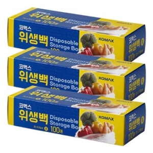 코멕스 위생백 25x35cm (중) 100매 (3개(300매))_이미지