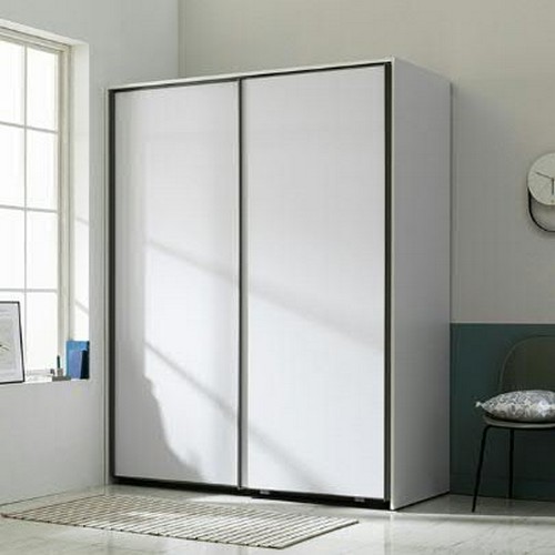 장인가구 아이브 뉴오프 엠보매트 수납형 슬라이딩 옷장 1600_이미지