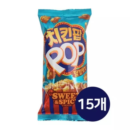 오리온 치킨팝 닭강정맛 81g (15개)_이미지