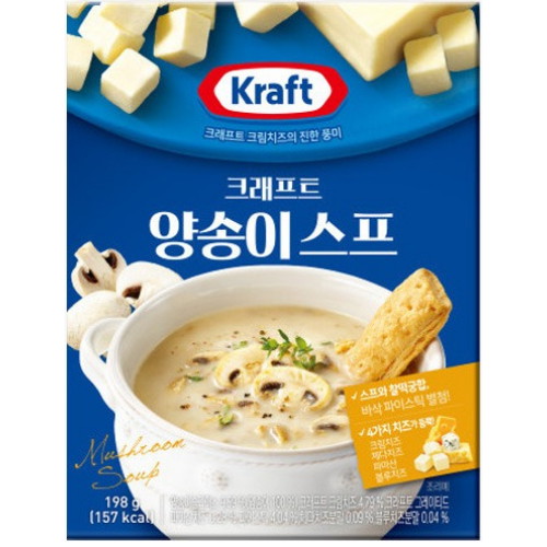 SPC삼립 크래프트 크림치즈 양송이스프 198g (10개)_이미지