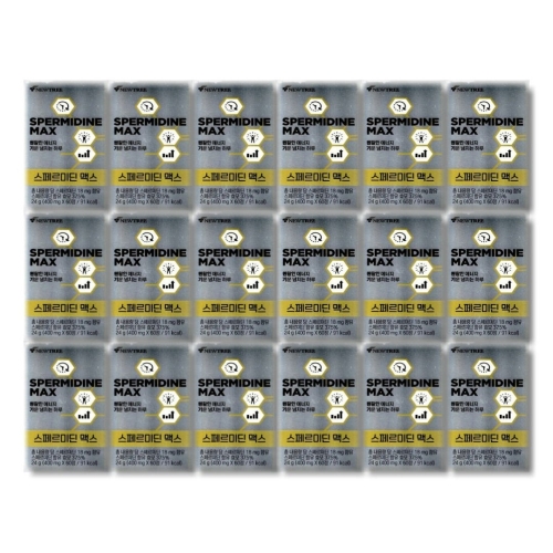 뉴트리 스페르미딘 맥스 400mg 60정 (18개)