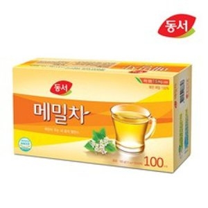 동서식품 메밀차 티백 100티백 (8개)