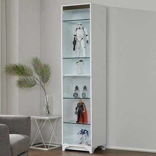 모던탑21  프렌즈 6단 유리 장식장 400