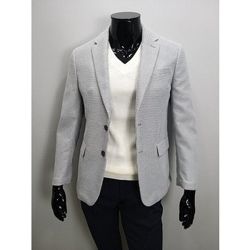 라이트 그레이 트톤 메쉬조직 슬림 자켓G4306GYL_BP_이미지