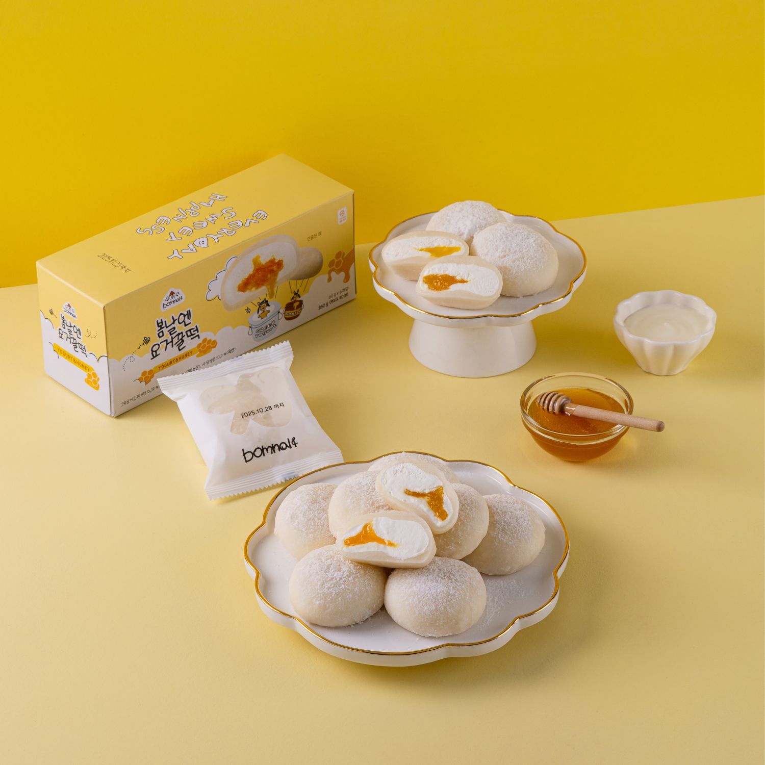 봄날엔 요거꿀떡 360g (1개)_이미지