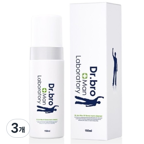 인터코스 닥터브로 맨오브센스 남성청결제 150ml (3개)_이미지