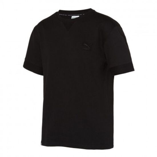  푸마 CLASSICS LOGO CREW TEE 유니 클래식 로고 크루 반팔 티셔츠 932176-01