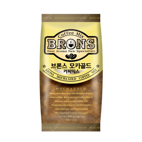 브론스 모카골드 커피믹스 900g