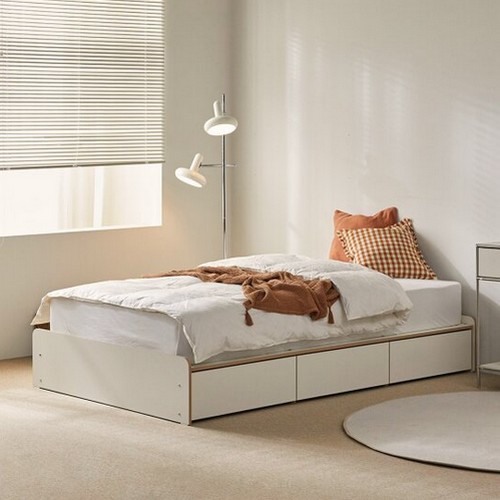 가렌 서랍 수납 침대 SS