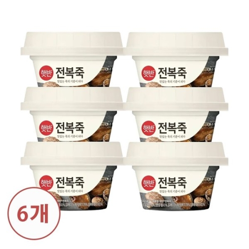 CJ제일제당 햇반 전복죽 267g