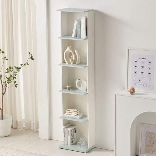 동서가구 린츠 슬림 아트 5단 책장 400_이미지