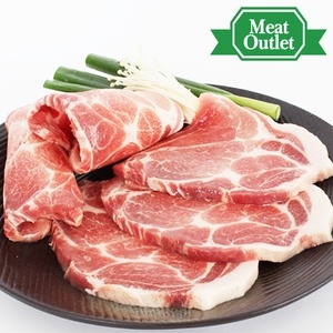 미트아울렛 왕목살 구이용 500g [1개]