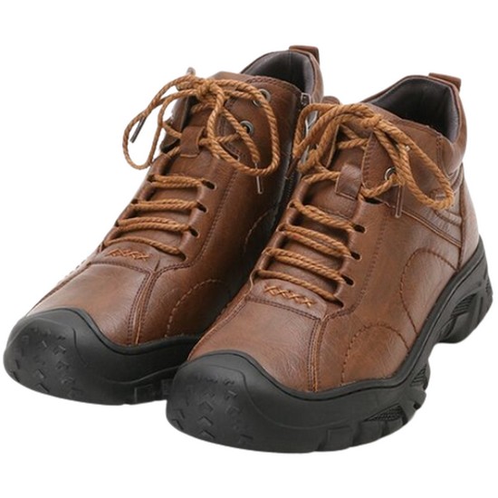 파파브로 남성 융기모 안감 소가죽 방한화_WW-SE-SHARK-SN700 (블랙)_이미지