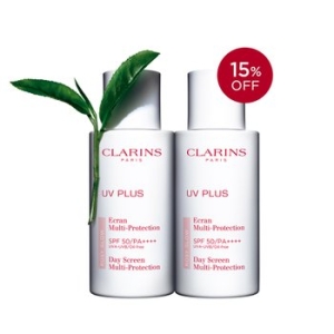 클라랑스 로지글로우 UV 플러스 안티폴루션 멀티 프로텍션 30ml (2개)