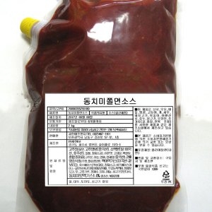쪽빛누리  동치미쫄면소스 2kg_D003 쫄면장 비빔장