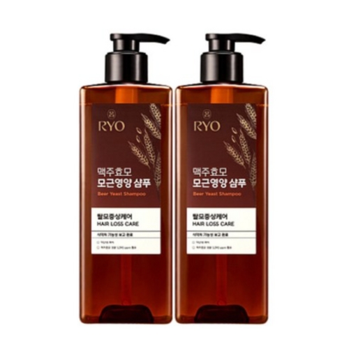려 맥주효모 모근 영양 탈모샴푸 600ml (2개)_이미지