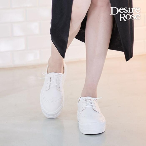 디자이어로즈 여성 베이직 브로그 단화 11248789A_이미지