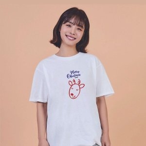 성탄절 크리스마스 사슴 반팔티 W7B2C31