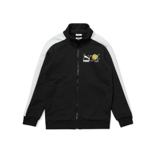 푸마 ltgt KIDS 스폰지밥 트랙 자켓 블랙 538676-01 307328