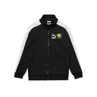 푸마 ltgt KIDS 스폰지<b>밥</b> 트랙 자켓 블랙 538676-01 307328