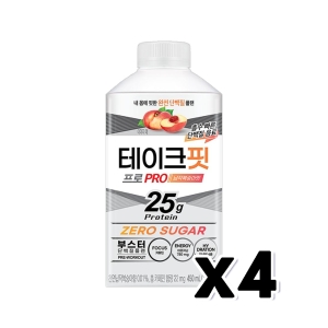 테이크핏 프로 납작복숭아 450ml