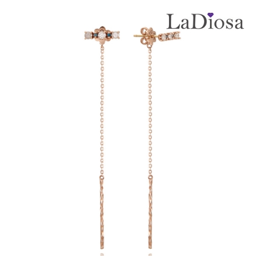 라디오사 라디오사 18K 러프다이아 귀걸이 LK18FC-1047E_이미지