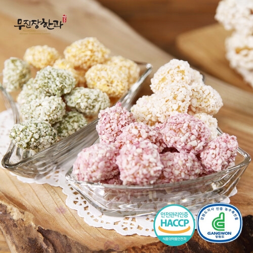 강릉사천한과 강릉사천 무진장한과 한입 강정 180g_이미지