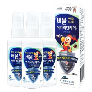 일명제약 버물 이카리딘케어 60ml (4개)_이미지