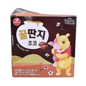 서울우유 초코 꿀딴지 180ml (8개)_이미지