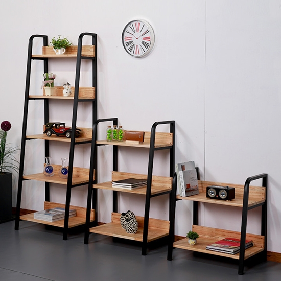 로쏘 포리사 5단 원목 책장 600 (60cm)_이미지