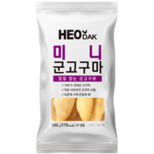 허닭 미니 군고구마 120g