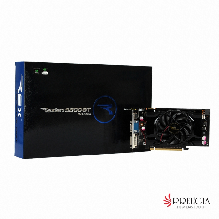 Rextech 지포스 9800GT Rexian Black Edition2 512MB AC30_이미지
