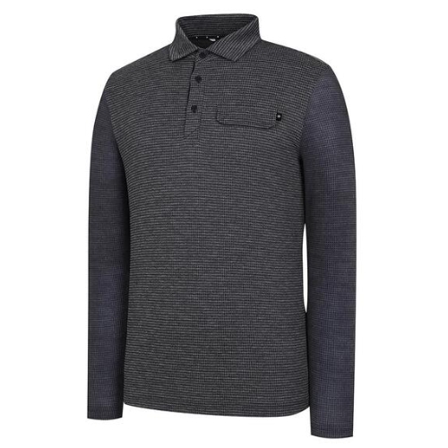 레노마골프 자가드 냉감 소매 카라 티셔츠 RMTYM2101 (925, 네이비)_이미지