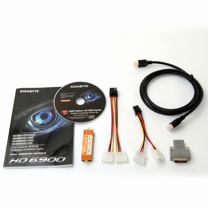 GIGABYTE 라데온 HD 6970 UDV+ OC2 D5 2GB WINDFORCE 3X_이미지