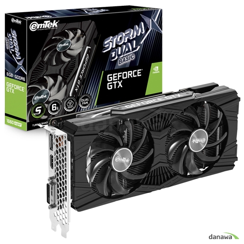 지포스 GTX 1660 SUPER STORM X Dual BASIC D6 6GB
