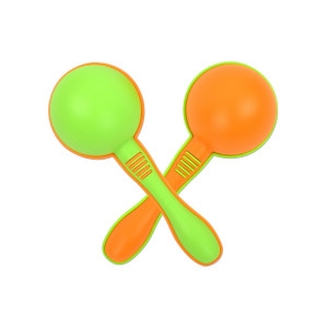  쉐이킹 마라카스 악기세트 초록 ws6670 green 이커 리듬 교재 교구 베이비 놀이 미니 음악 어린이 어