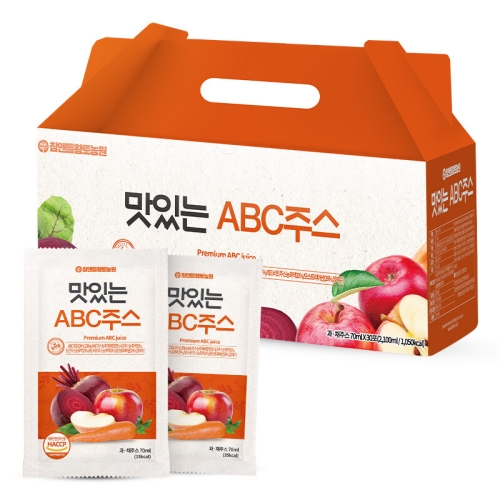  참앤들황토농원 맛있는 ABC쥬스 30포 1박스