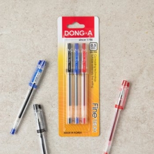 동아 중성펜 파인테크 0.5mm (3개)
