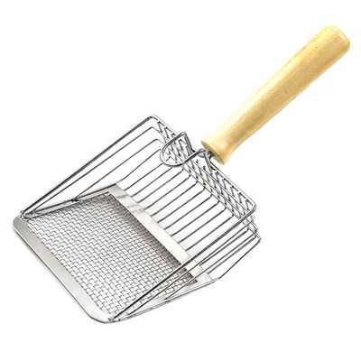 [불명] 둥둥펫 고양이 스테인리스 우드 손잡이 하프 모래삽이미지입니다. 누르면 해당 게시물로 새창이동합니다.