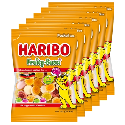 하리보 프루티부시 100g (6개)_이미지