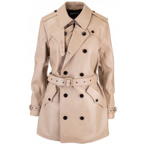 입생로랑 생로랑 트렌치 코트 LEATHER 562636 YC2UE (2123, 베이지)