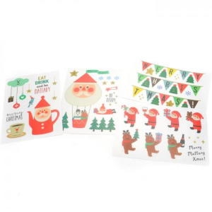 데꼴 데꼴 X-mas 월 스티커 데꼴