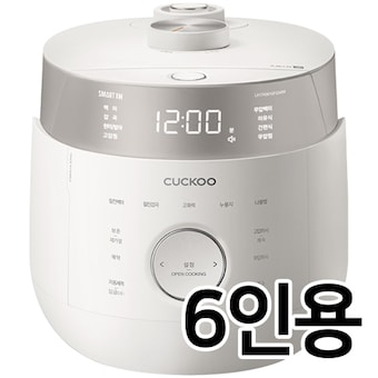 쿠쿠전자 트윈프레셔 마스터셰프 CRP-LHTR0610FGWM