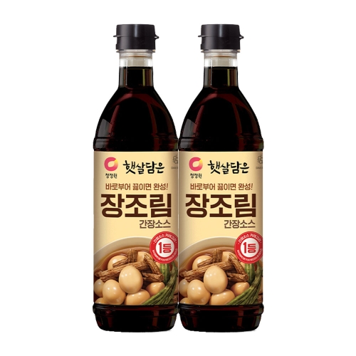 청정원 햇살담은 장조림 간장소스 800ml (2개)_이미지