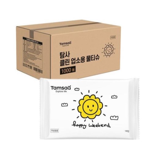 탐사 클린 업소용 물티슈 (2,000매)_이미지