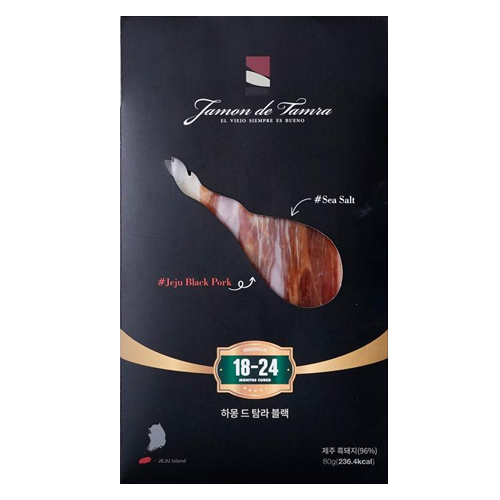 농업회사법인 풍강 하몽 드 탐라 블랙 80g이미지입니다. 누르면 해당 게시물로 새창이동합니다.