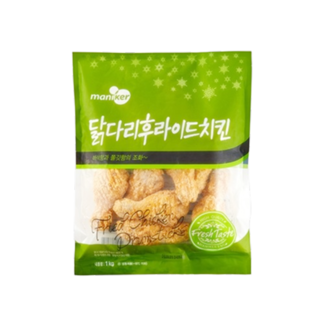 마니커 닭다리 후라이드 치킨 1kg (2개)