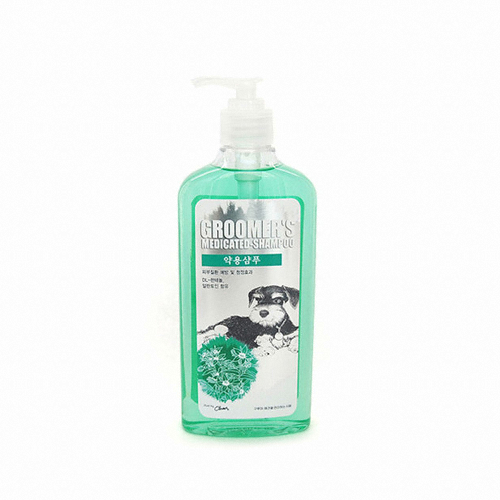 케미텍 그루머스 약용 샴푸 400ml (2개)_이미지